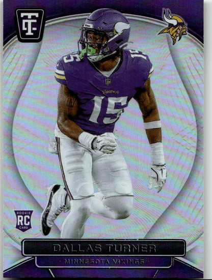 2024 Panini 2024 Panini Totally Certified Football 117 Dallas Turner - ChronicCards