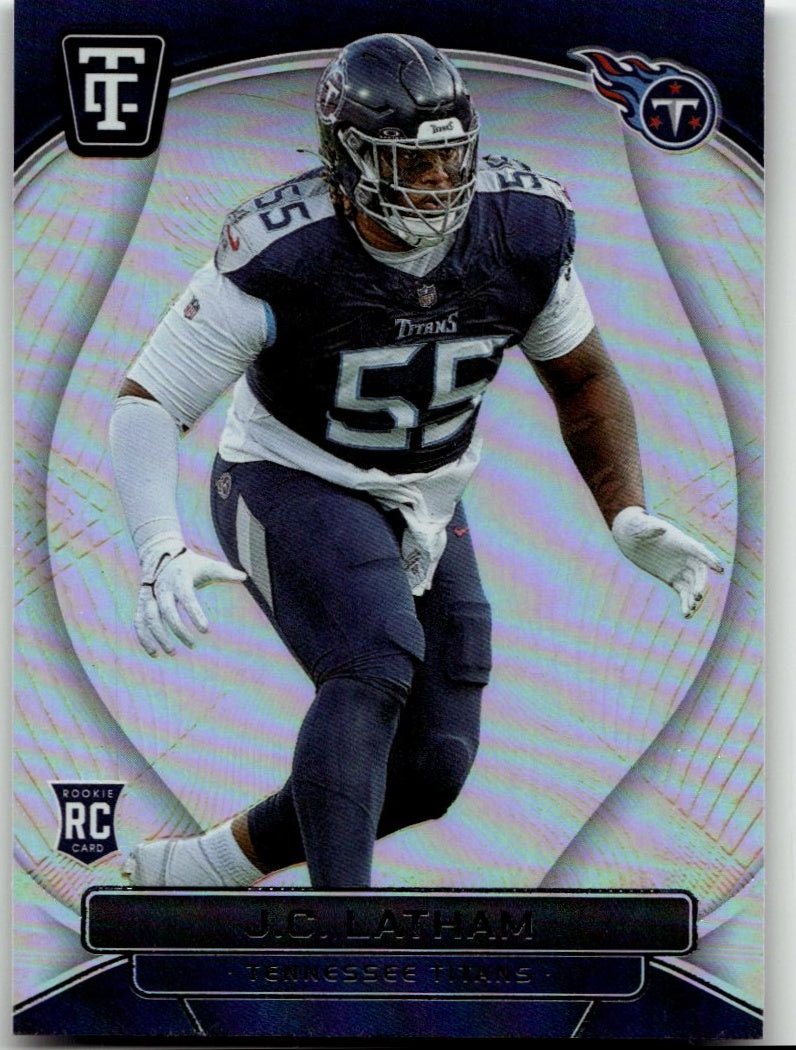 2024 Panini 2024 Panini Totally Certified Football 126 J.C. Latham - ChronicCards