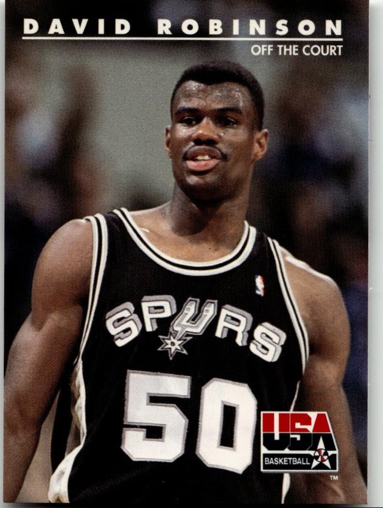 1992 SkyBox USA 77 David Robinson - ChronicCards