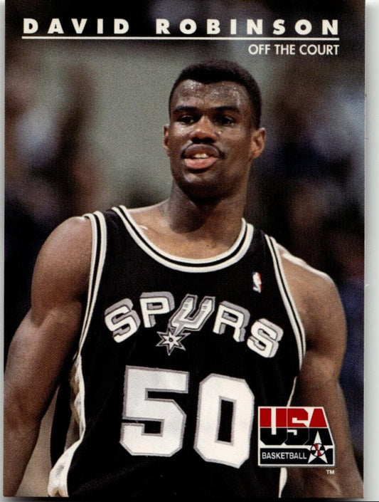 1992 SkyBox USA 77 David Robinson - ChronicCards