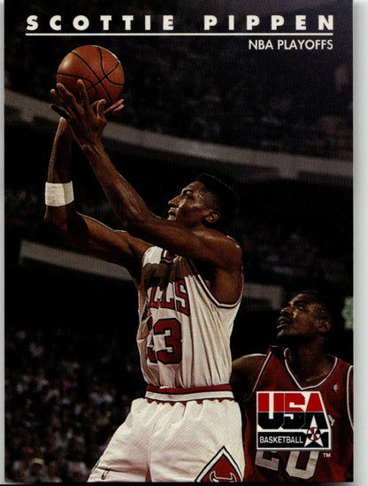 1992 SkyBox USA 69 Scottie Pippen - ChronicCards