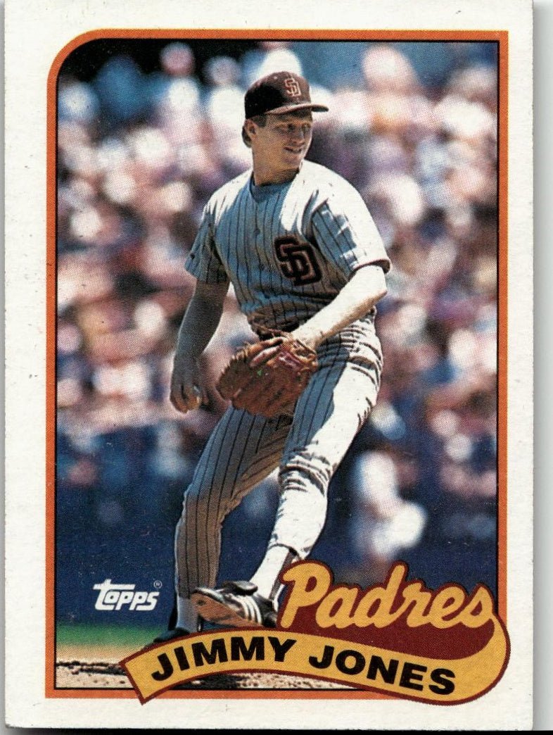 1989 Topps 748 Jimmy Jones - ChronicCards