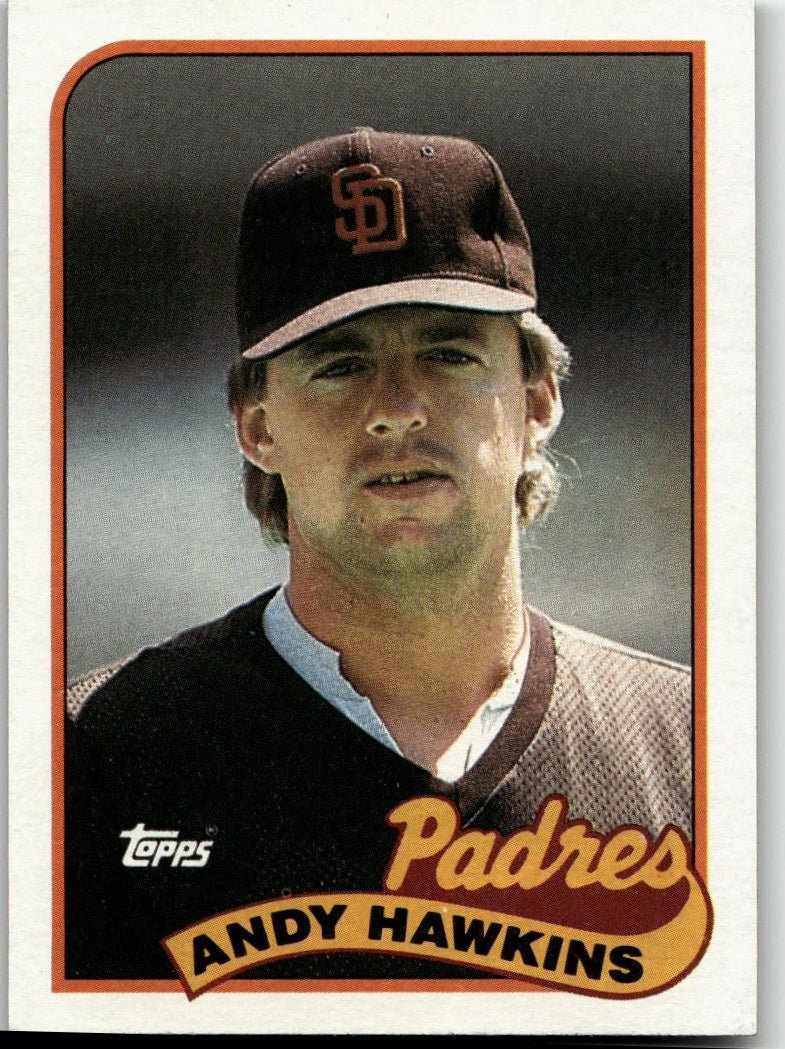 1989 Topps 533 Andy Hawkins - ChronicCards