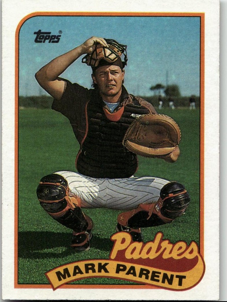 1989 Topps 617 Mark Parent - ChronicCards