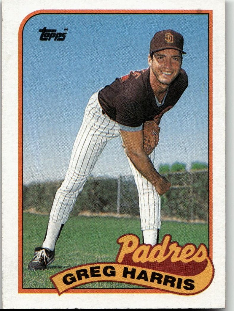 1989 Topps 194 Greg Harris - ChronicCards