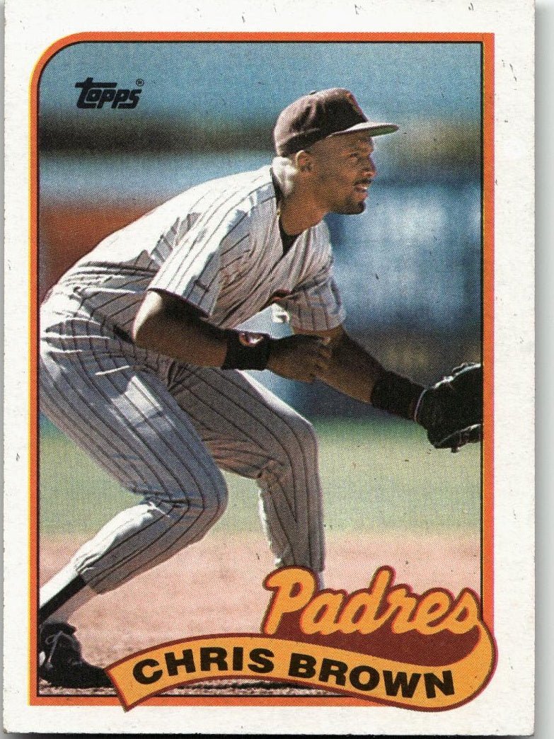 1989 Topps 481 Chris Brown - ChronicCards