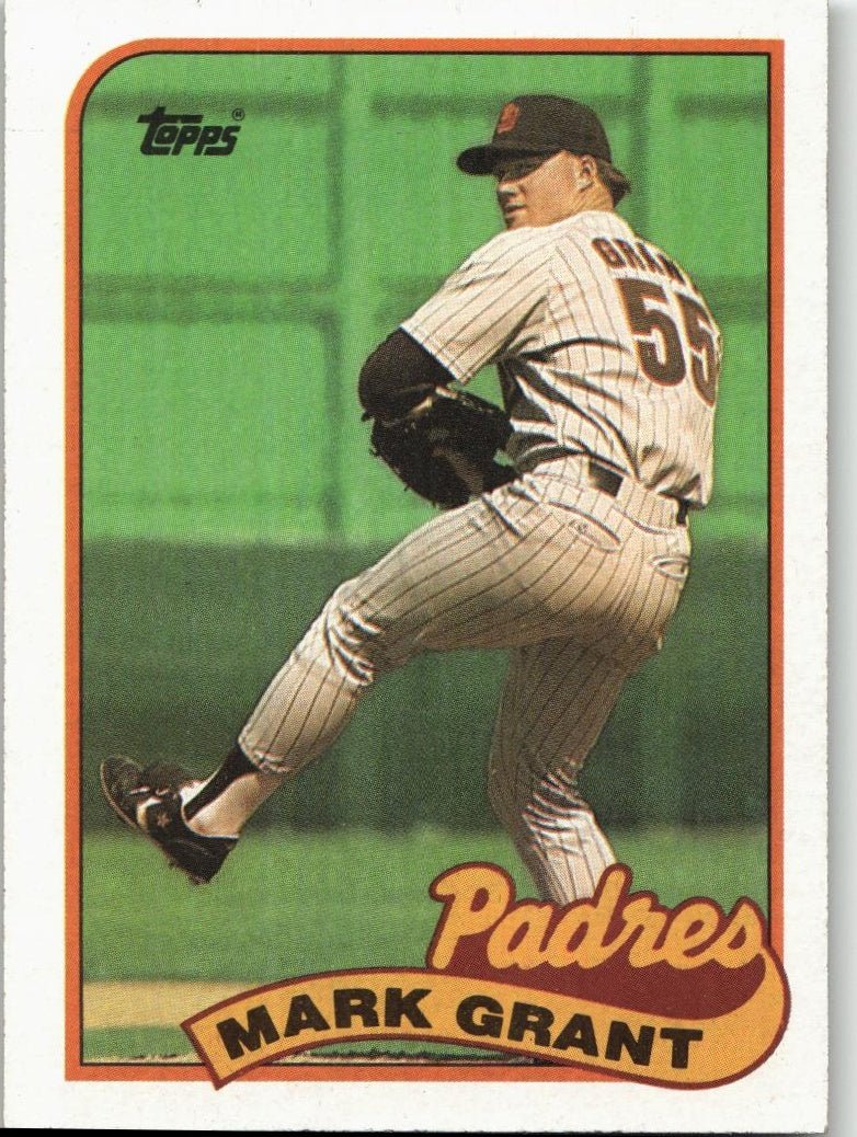 1989 Topps 178 Mark Grant - ChronicCards