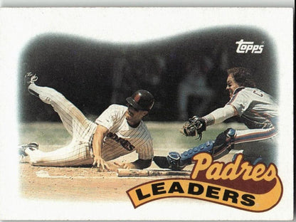 1989 Topps 231 Padres Leaders - ChronicCards