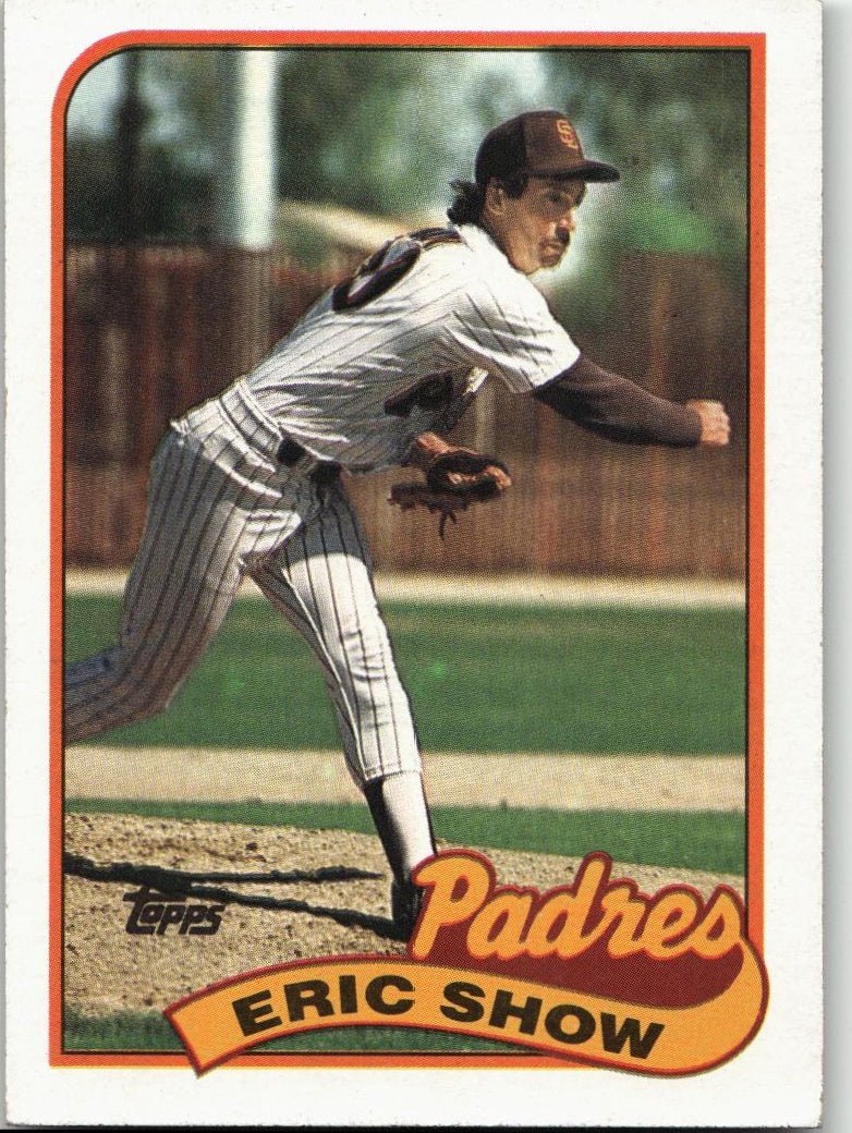 1989 Topps 427 Eric Show - ChronicCards
