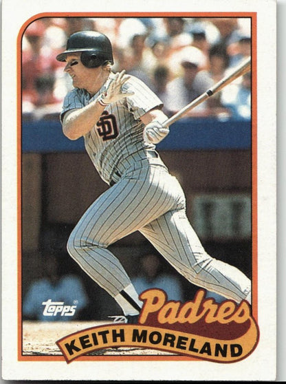 1989 Topps 773 Keith Moreland - ChronicCards