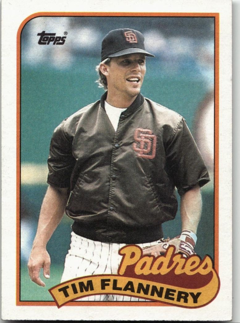 1989 Topps 379 Tim Flannery - ChronicCards