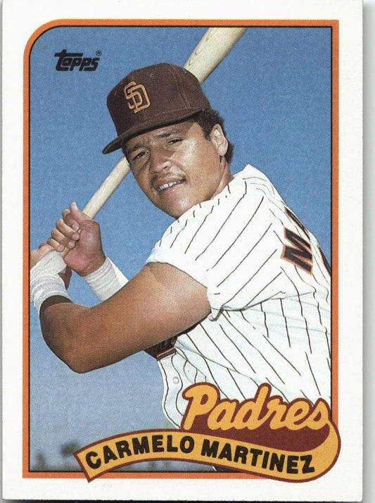1989 Topps 449 Carmelo Martinez - ChronicCards