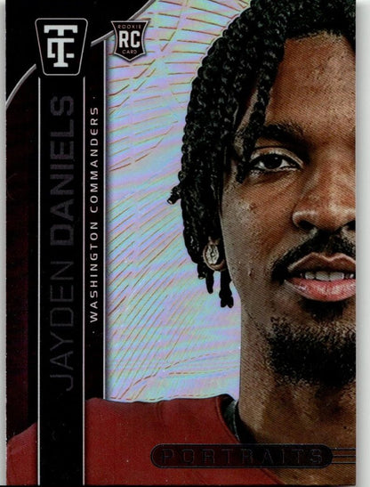 2024 Panini Totally Certified 1 Jayden Daniels Portraits - ChronicCards