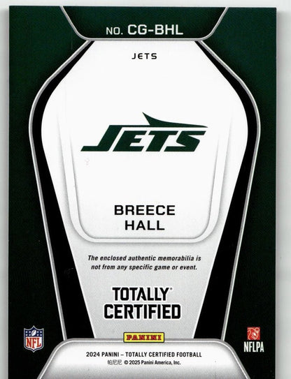 2024 Panini Totally Certified CG - BHL Breece Hall Certified Gamers - ChronicCards