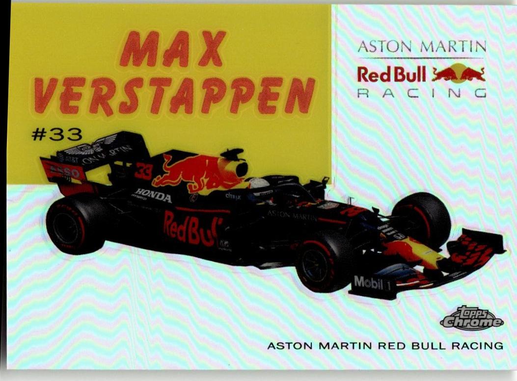 2020 Topps Chrome Formula 1 54W - 5 Max Verstappen 1954 World on Wheels - ChronicCards