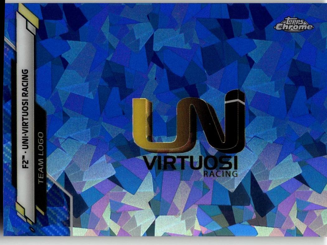 2020 Topps Chrome Sapphire Edition Formula 1 123 F2 - Uni - Virtuosi Racing - ChronicCards