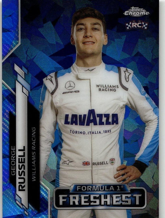 2020 Topps Chrome Sapphire Edition Formula 1 200 George Russell - ChronicCards