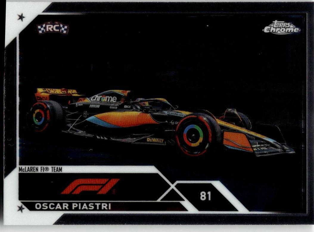 2023 Topps Chrome Formula 1 42 Oscar Piastri - ChronicCards