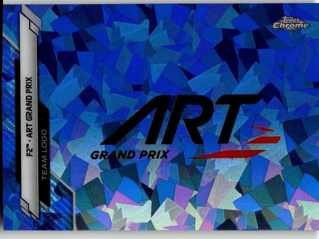 2020 Topps Chrome Sapphire Edition Formula 1 124 F2 - Art Grand Prix - ChronicCards