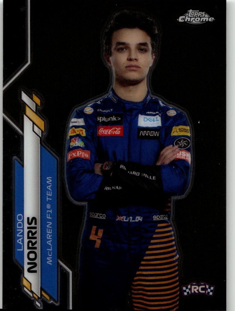 2020 Topps Chrome Formula 1 7a Lando Norris - ChronicCards