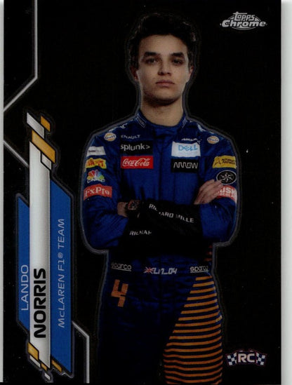 2020 Topps Chrome Formula 1 7a Lando Norris - ChronicCards