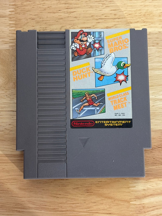Super Mario Bros, Duck Hunt, World Class Track Meet - ChronicCards