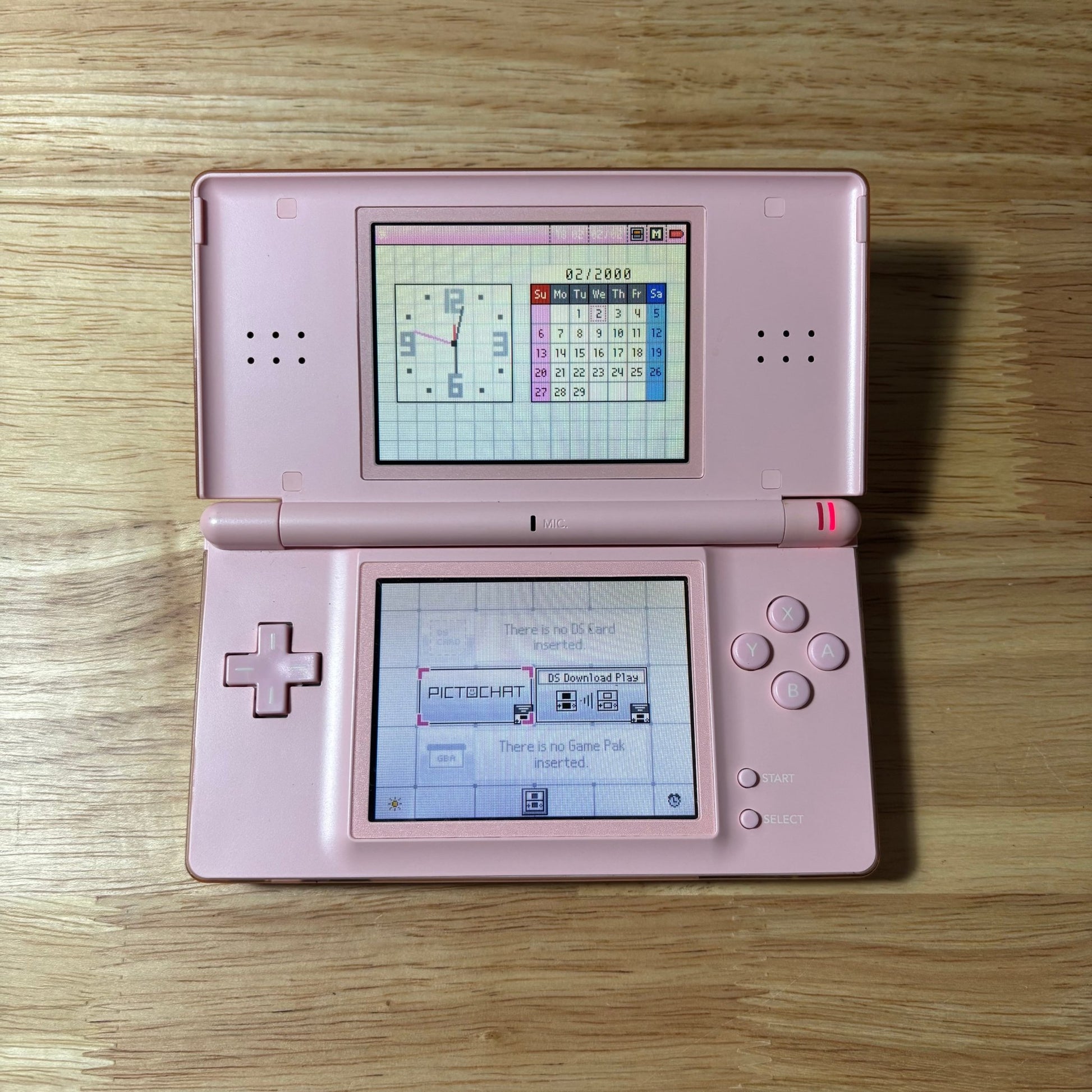 Noble Pink Nintendo DS Lite Complete In Box - ChronicCards