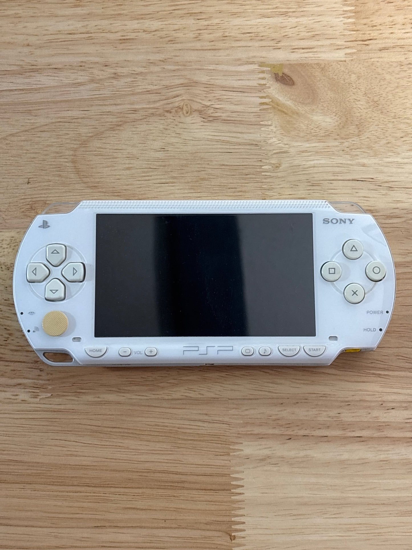 White Sony PSP 1000 - No Battery Cover - ChronicCards