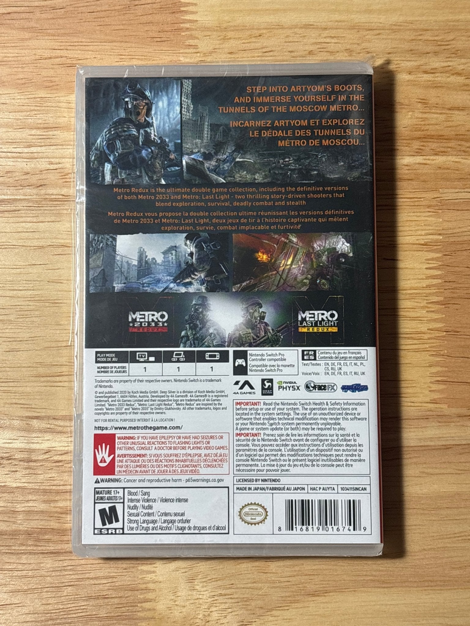 Metro Redux - ChronicCards