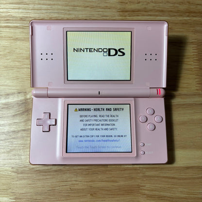 Noble Pink Nintendo DS Lite Complete In Box - ChronicCards