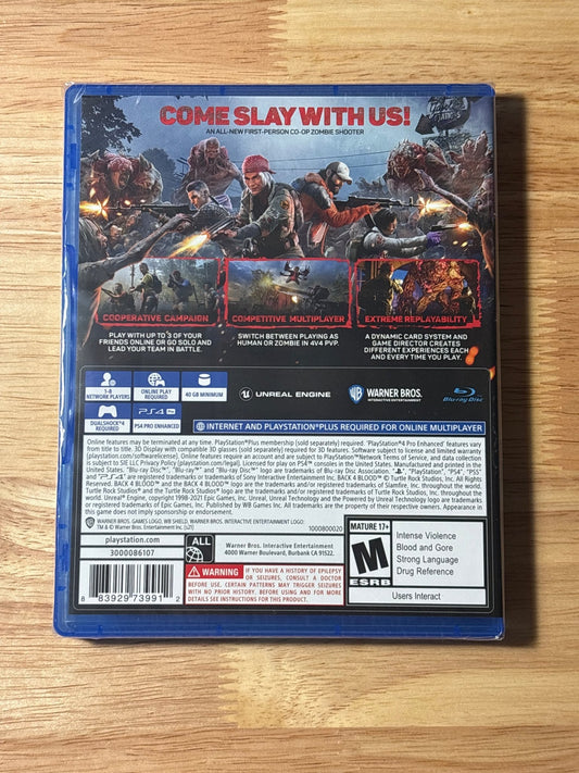 Back 4 Blood - ChronicCards