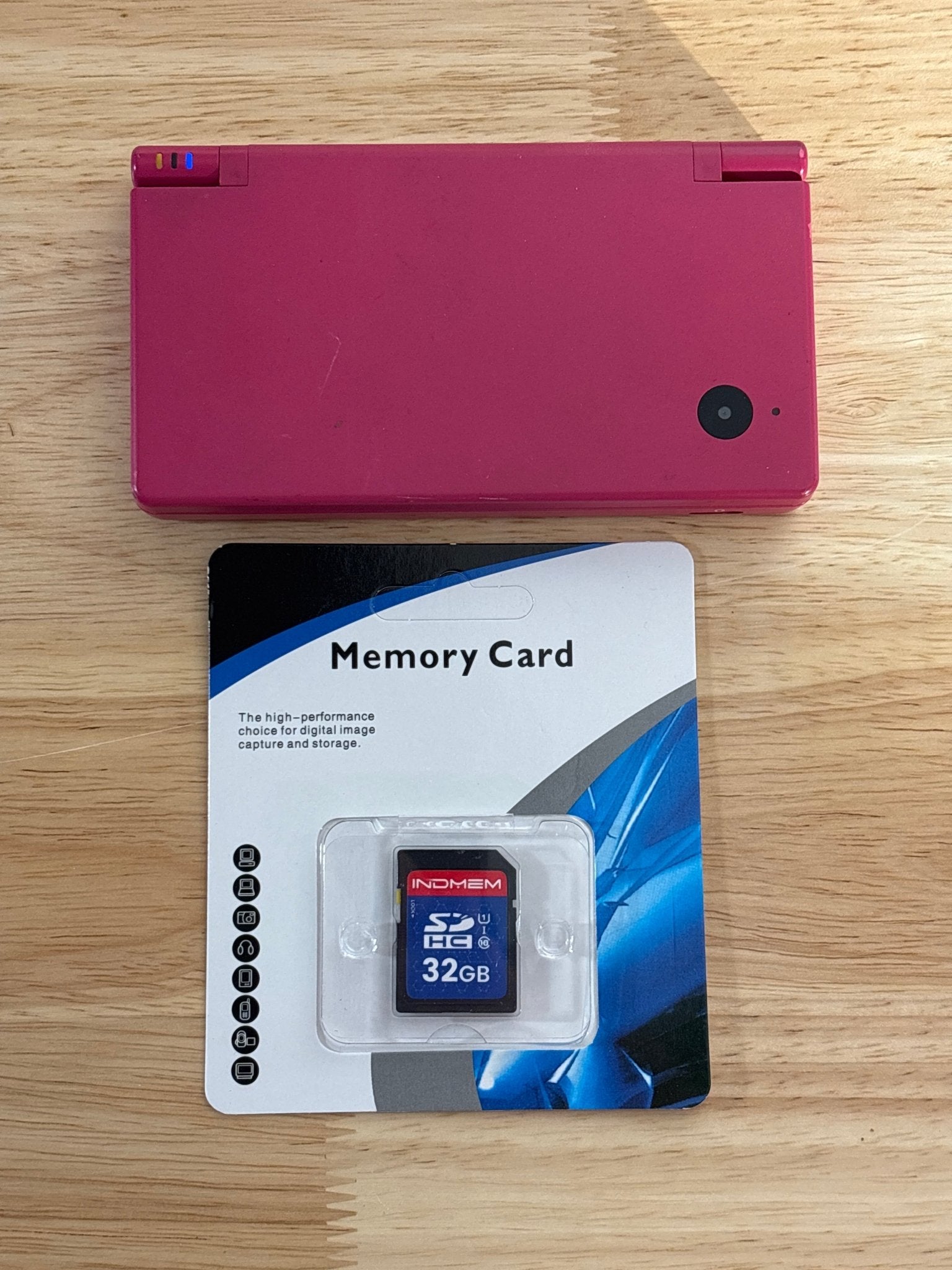 Pink Nintendo DSi - SD Card Included - ChronicCards
