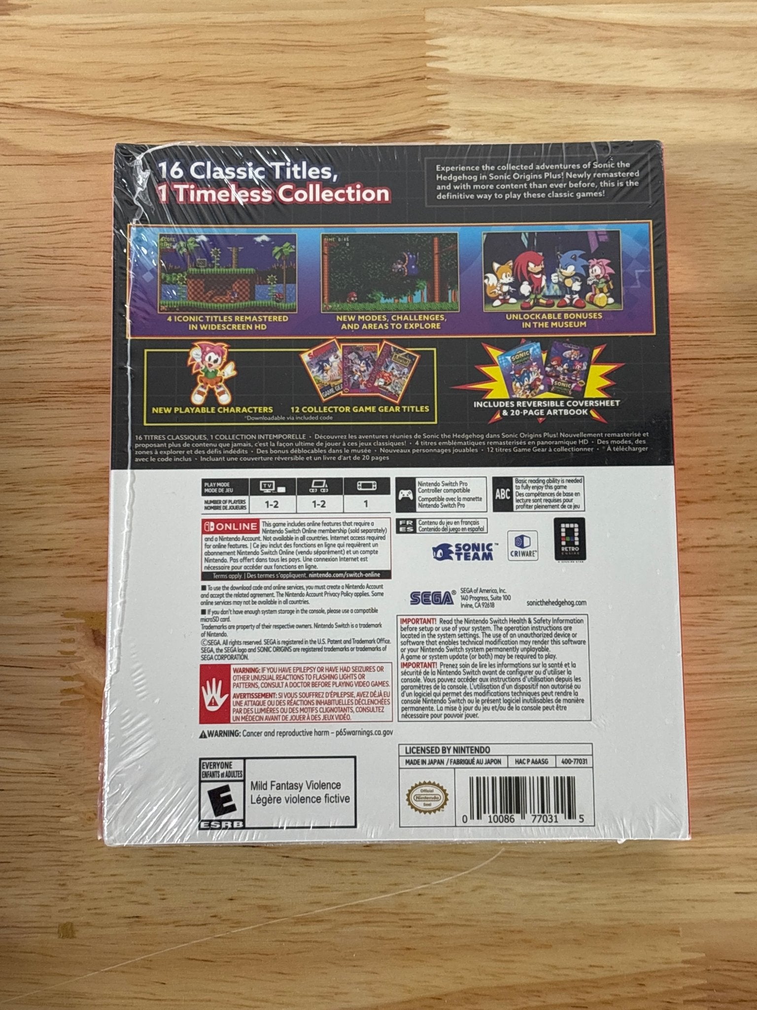 Sonic Origins Plus - ChronicCards