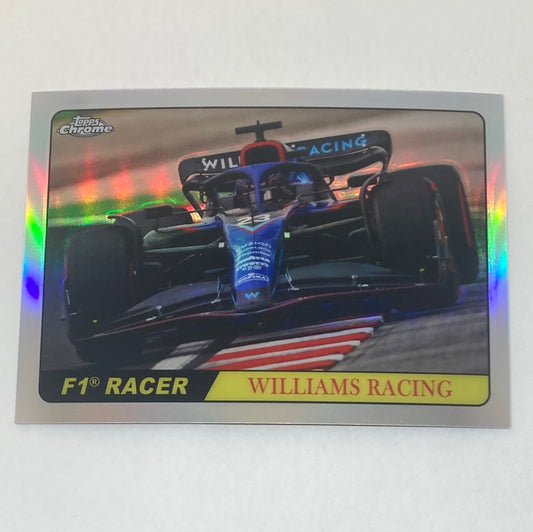 2022 Topps Chrome Williams Racing #FW44 F1 Card