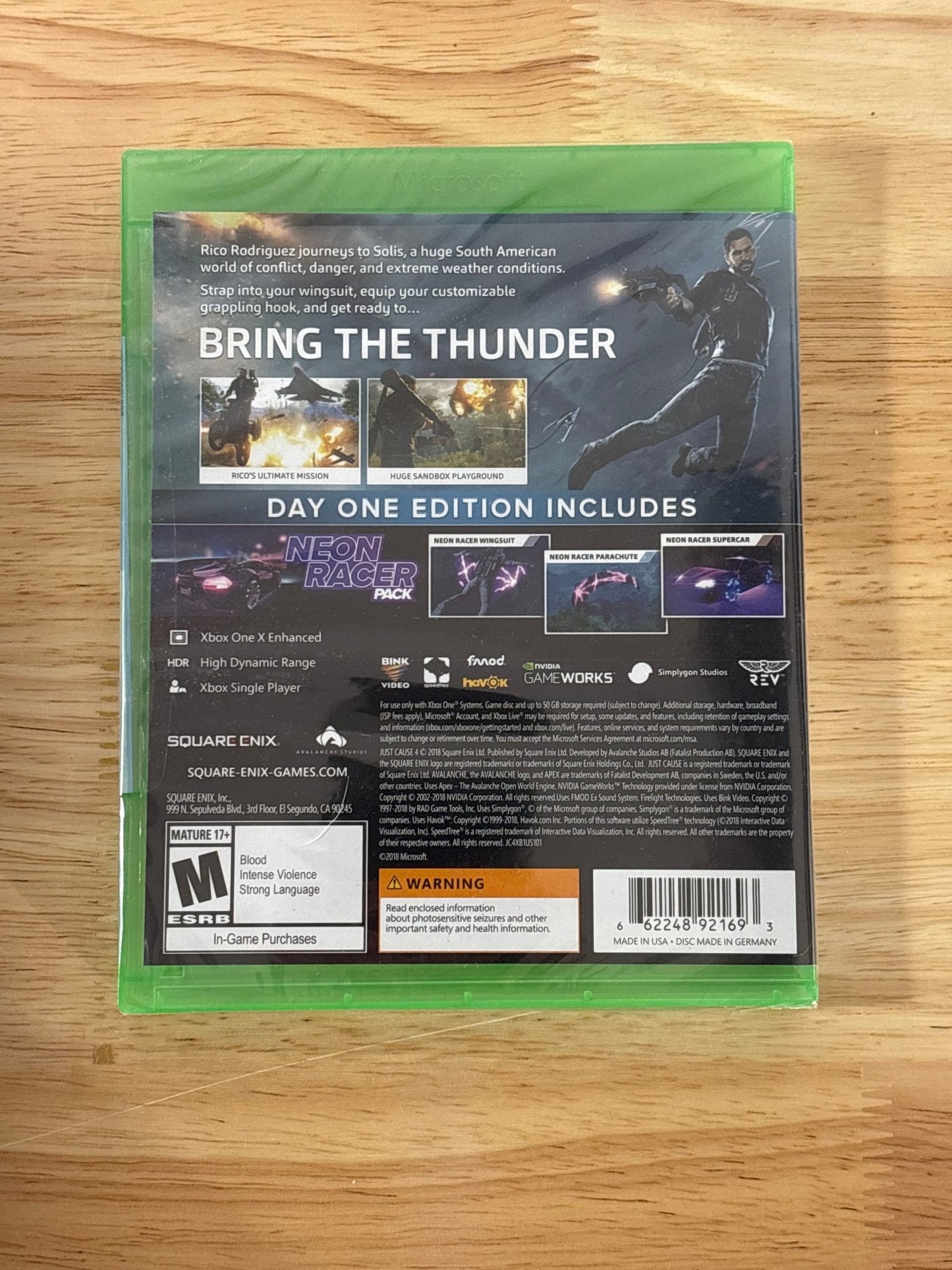 Just Cause 4: Day One Edition - ChronicCards