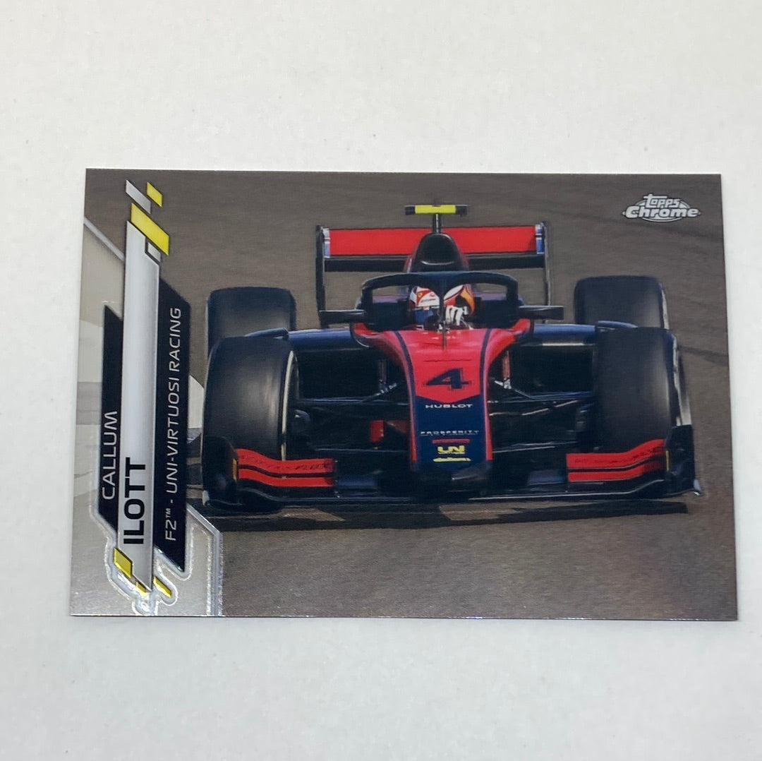 2020 Topps Chrome Callum Ilott  #66 Base F1 Card