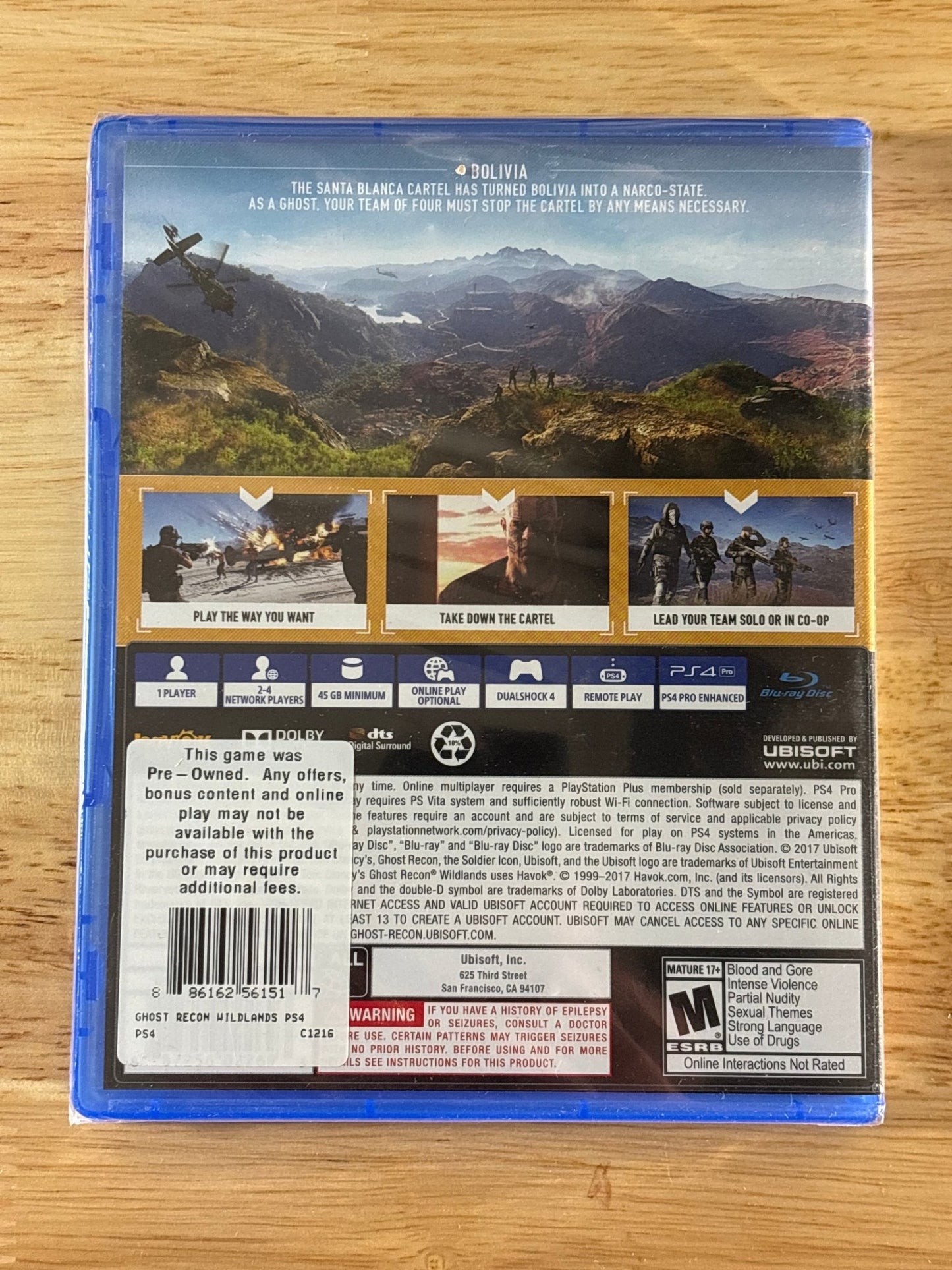 Tom Clancy’s Ghost Recon Wildlands - ChronicCards