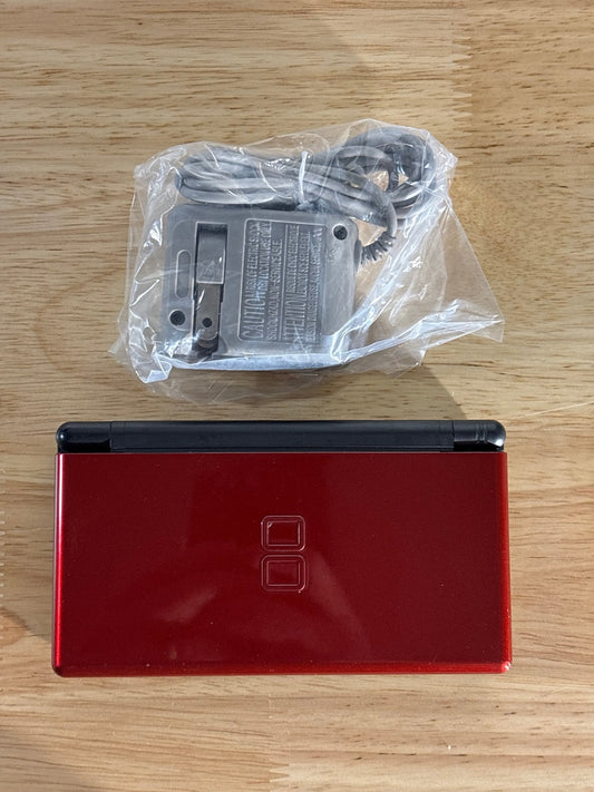 Red Crimson & Black Nintendo DS Lite - ChronicCards