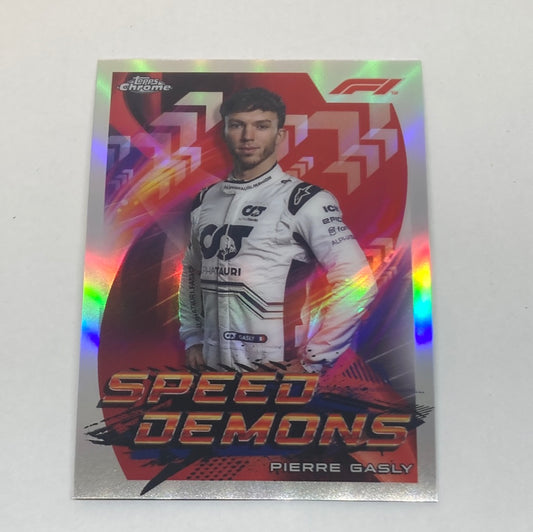 2022 Topps Chrome Pierre Gasly #SD-PG F1 Card