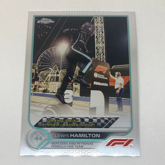 2022 Topps Chrome Lewis Hamilton #151 F1 Card