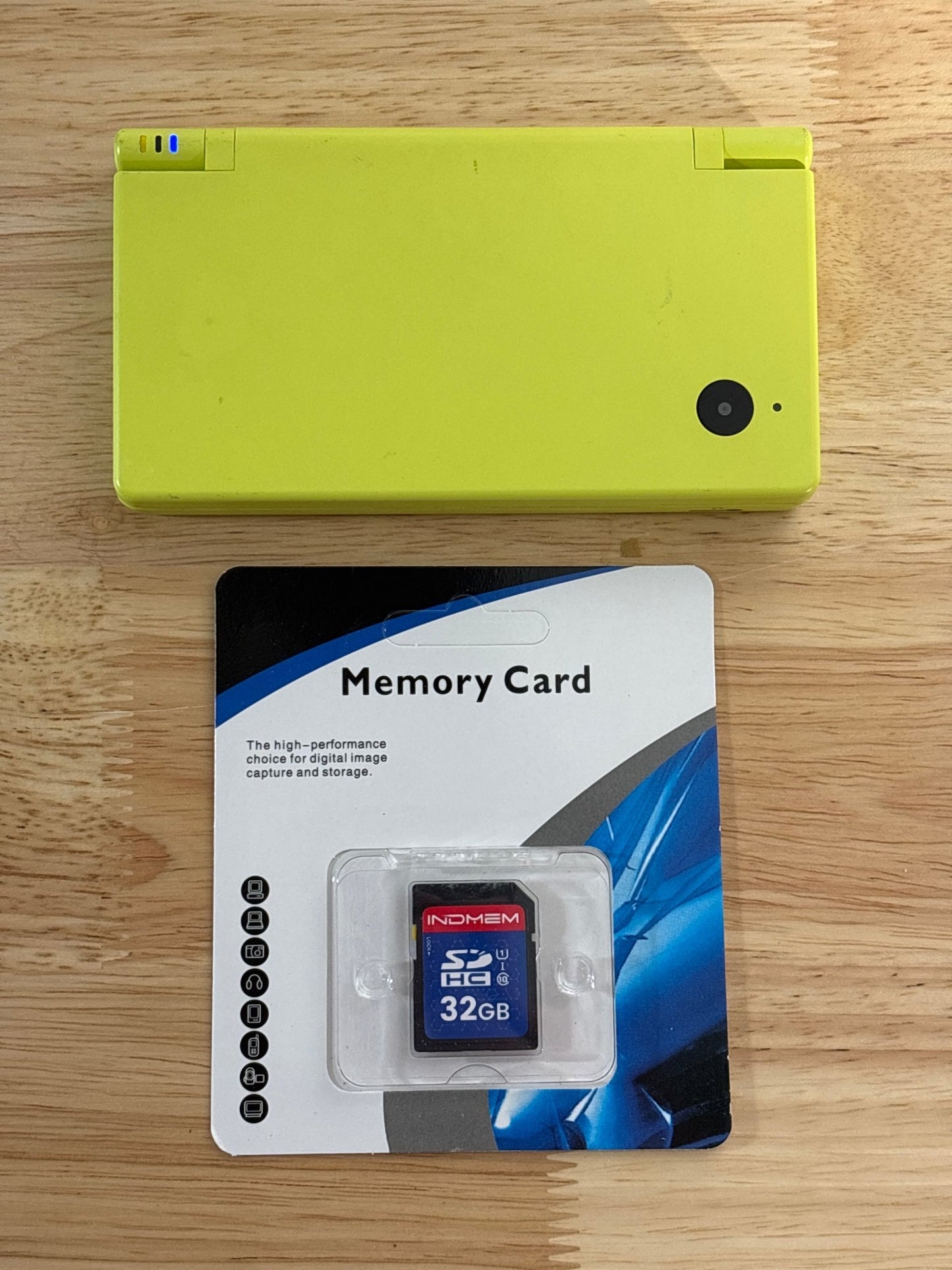Yellow Nintendo DSi - SD Card Included - ChronicCards
