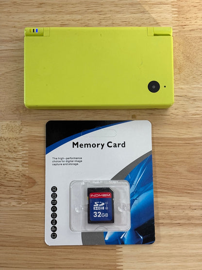 Yellow Nintendo DSi - SD Card Included - ChronicCards