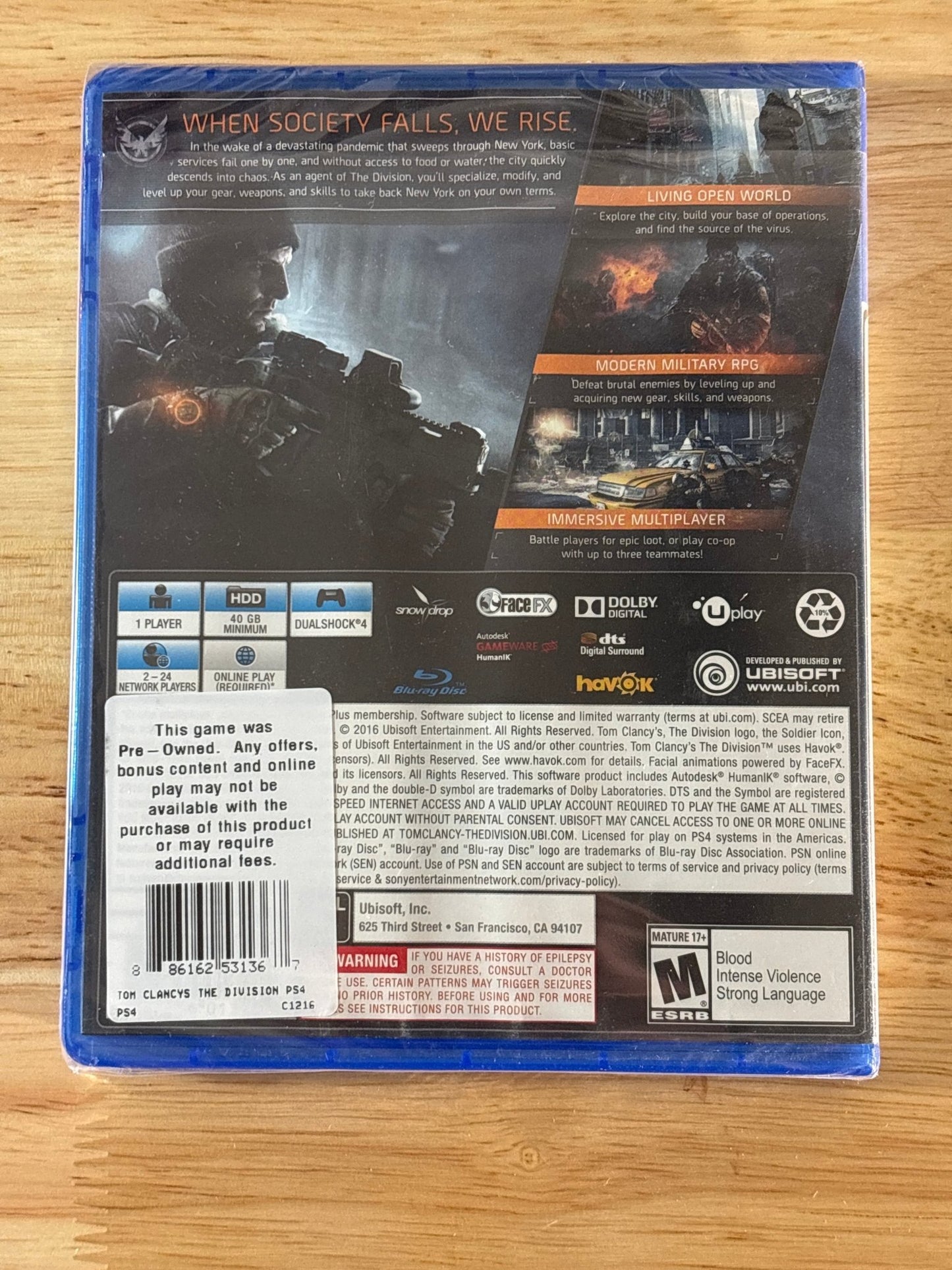 Tom Clancy’s The Division - ChronicCards