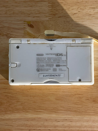 White Nintendo DS Lite - Charger Included - ChronicCards