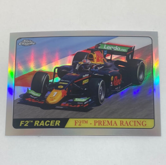 2022 Topps Chrome F2 Prema Racing #T68-DH F1 Card