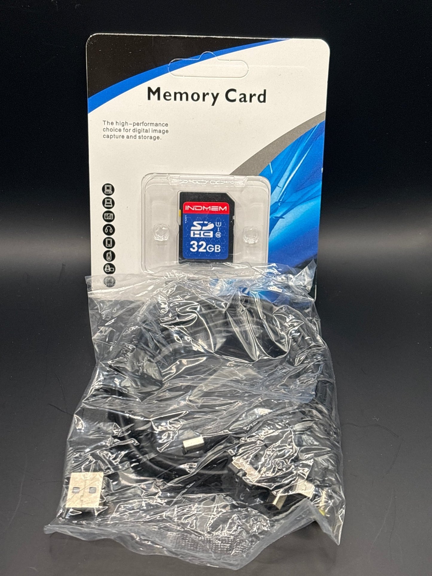 Black Nintendo DSi - Charging Cord & SD Card Included - ChronicCards