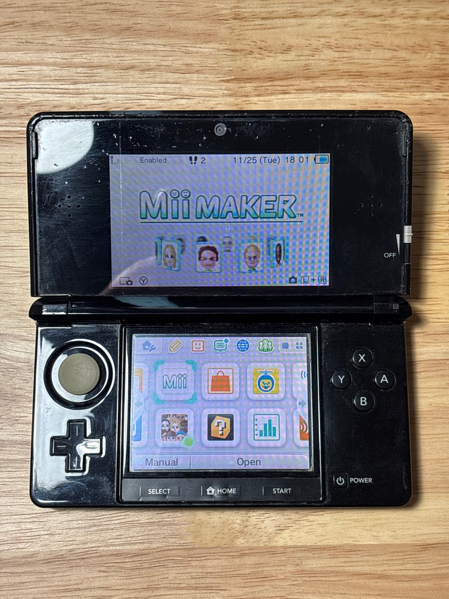 Black Nintendo 3DS - Working - Japanese 3DS in English Language - ChronicCards