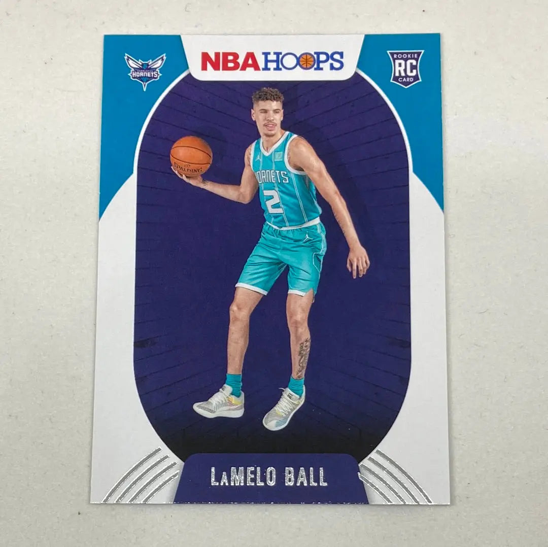 2020-21 Panini Hoops Lamelo Ball Rookie Card Panini