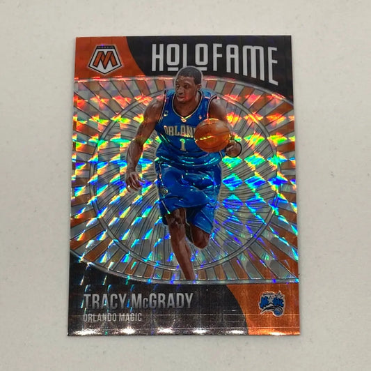 2020-21 Panini Mosaic Basketball Tracy Mcgrady HOLOFAME Prizm Panini