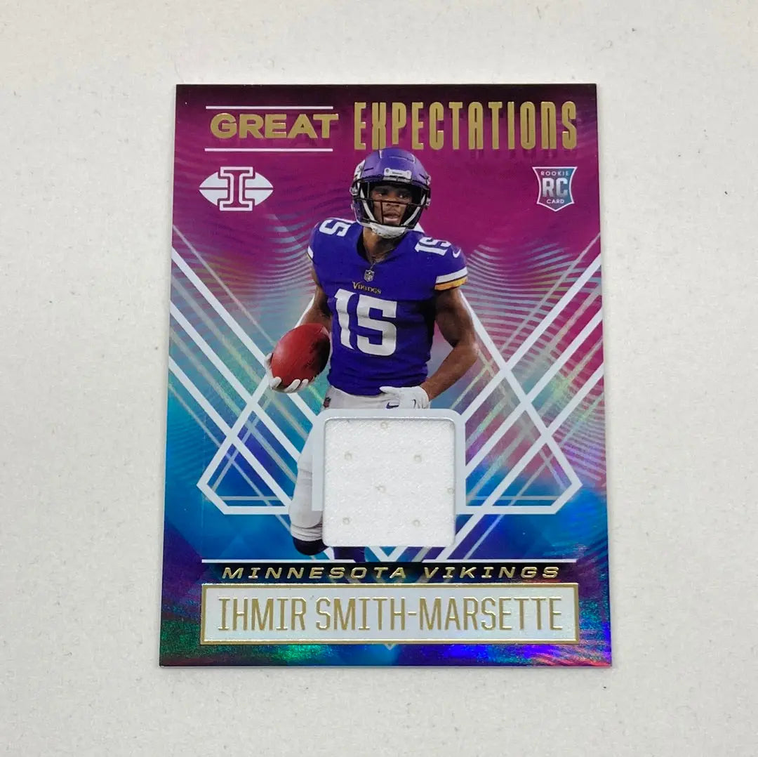 2021 Ihmir Smith-Marsette RC Patch Panini